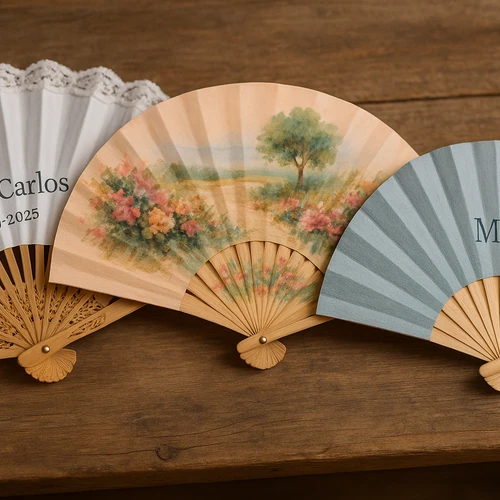 Regala recuerdos: abanicos personalizados para eventos especiales