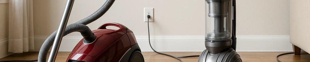 Aspiradora con cable para limpieza eficaz de suelos y alfombras