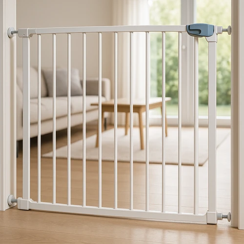Protege a tu bebé con las mejores barreras para puertas de bebé