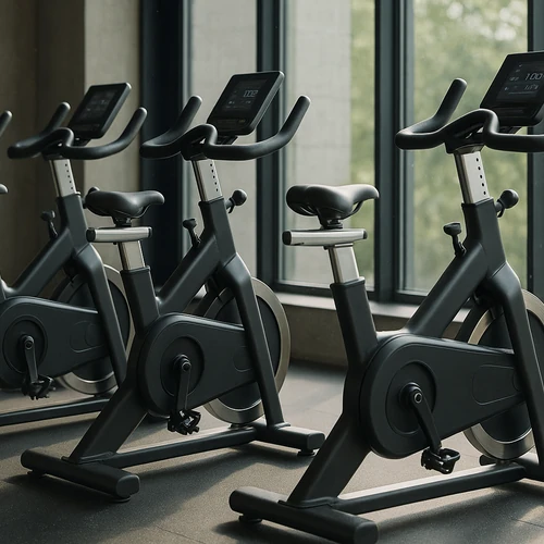 Monta en bicicleta estática, llueve o truene fuera