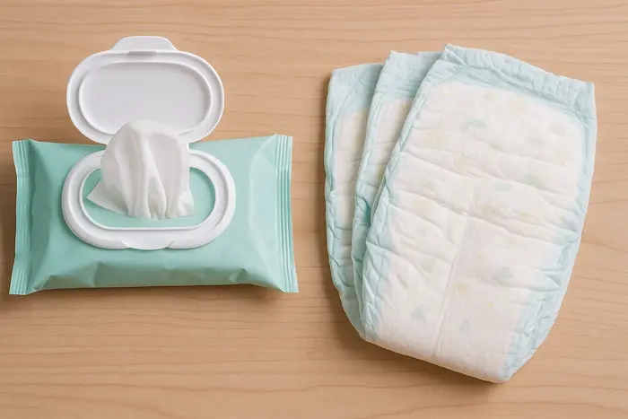 Como evitar irritaciones del panal usando toallitas para bebe