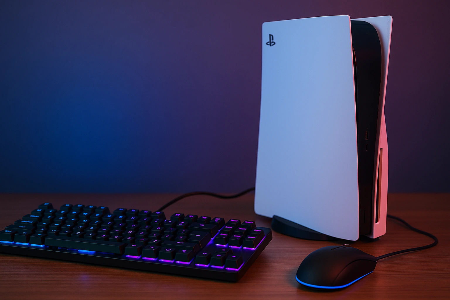 Cómo jugar con teclado y ratón en consola