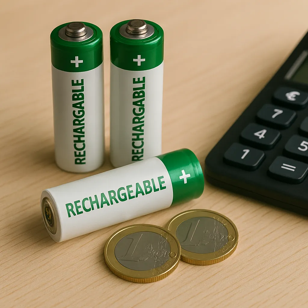 ¿Cuándo sale rentable comprar pilas recargables?