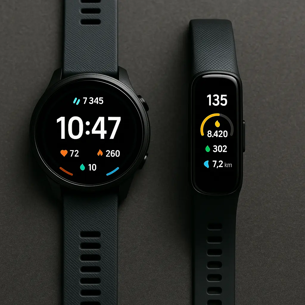 ¿Qué diferencias hay entre smartwatches deportivos y pulseras de actividad?