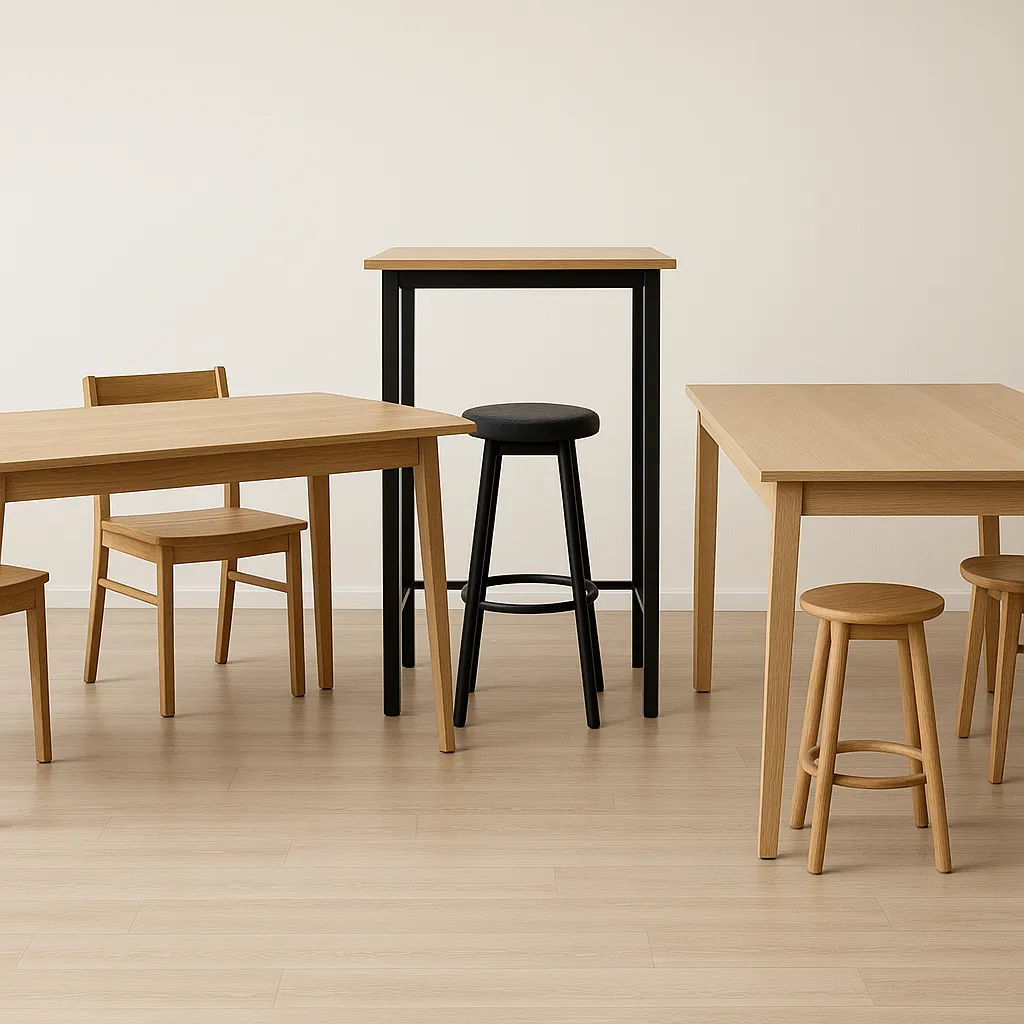 Altura ideal de una mesa de cocina: guía rápida para acertar
