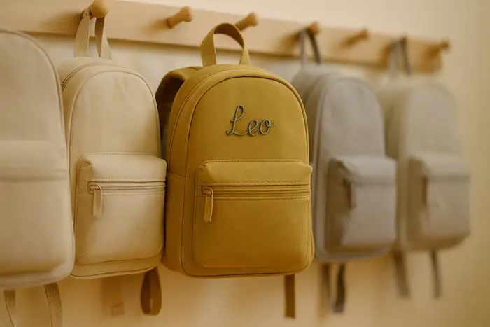 Mochila personalizada para bebé: estilazo desde la Escuela Infantil