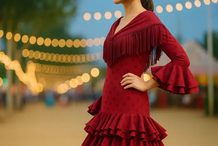 ¿Buscas trajes de flamenca por 50 euros o menos? En qué fijarte para acertar