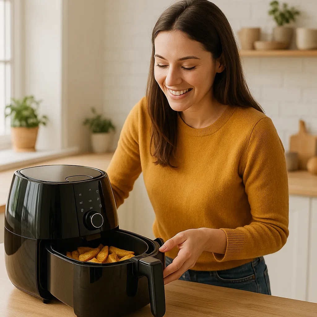Ventajas de usar una freidora de aire: cocina más saludable y sin complicaciones
