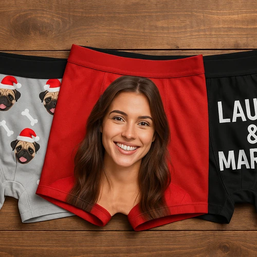 ¿Quieres un regalo divertido? Regala calzoncillos personalizados