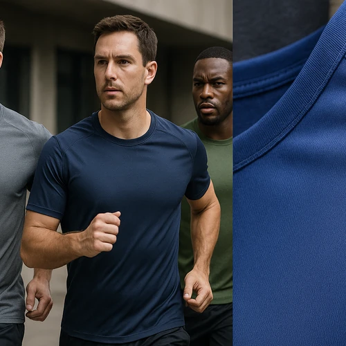 Una camiseta deportiva para hombre que mejora tu rendimiento
