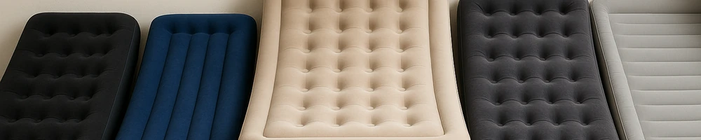 Colchón hinchable cómodo y resistente, ideal para casa o camping