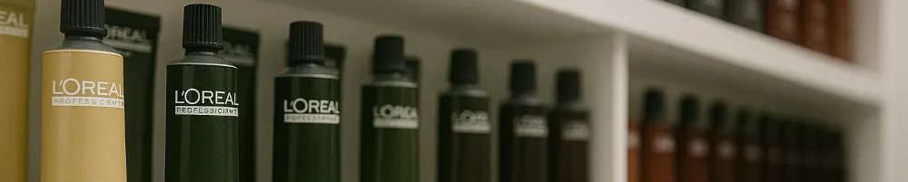Ilustración de cremas de coloración con cremases para el cabello en cuenco de barro