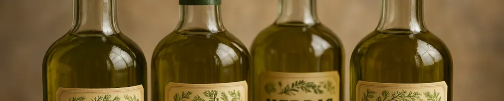 Botella de licor de hierbas