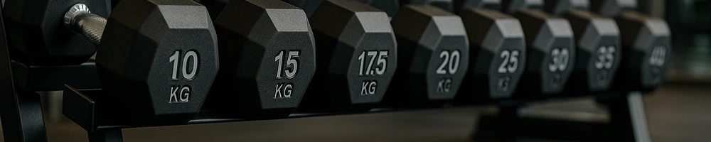 Mancuernas para entrenamiento en casa