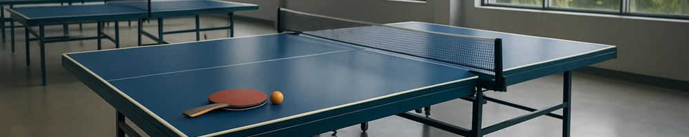 Mesa de ping pong plegable y fija para uso doméstico y competitivo