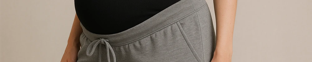 Pantalones de premamá cómodos y versátiles