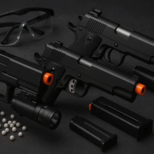 Gana la batalla con las mejores pistolas de airsoft