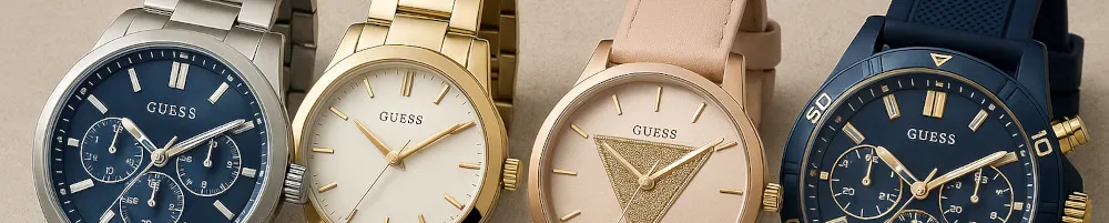 Reloj by Guess en primer plano