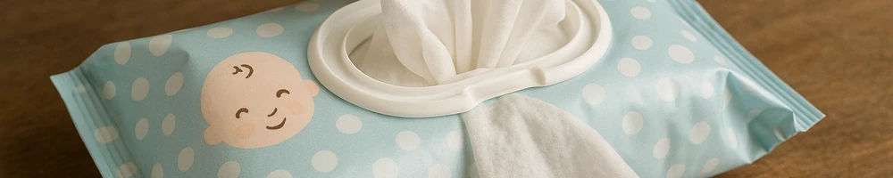 Toallitas para bebé suaves y sin fragancia, aptas para piel sensible